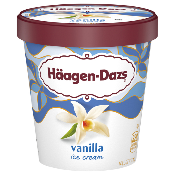 Haagen-Dazs Haagen-Dazs Vanilla Ice Cream, 14 fl Oz