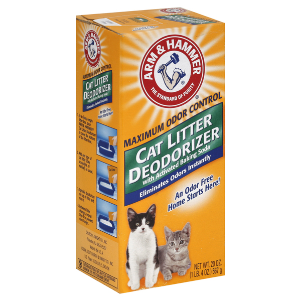 Arm & Hammer Cat Litter Deodorizer, with Activated Baking Soda