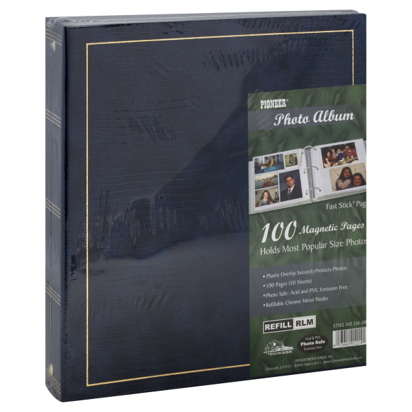 Pioneer Photo Album, 100 Magnetic Pages