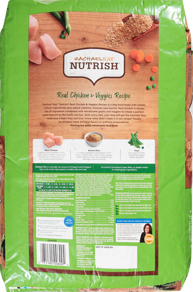 Rachael Ray Nutrish Food for Dogs Real Chicken Veggies Recipe