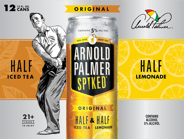 Arnold Palmer Beer, Half Iced Tea, Half Lemonade, Original 