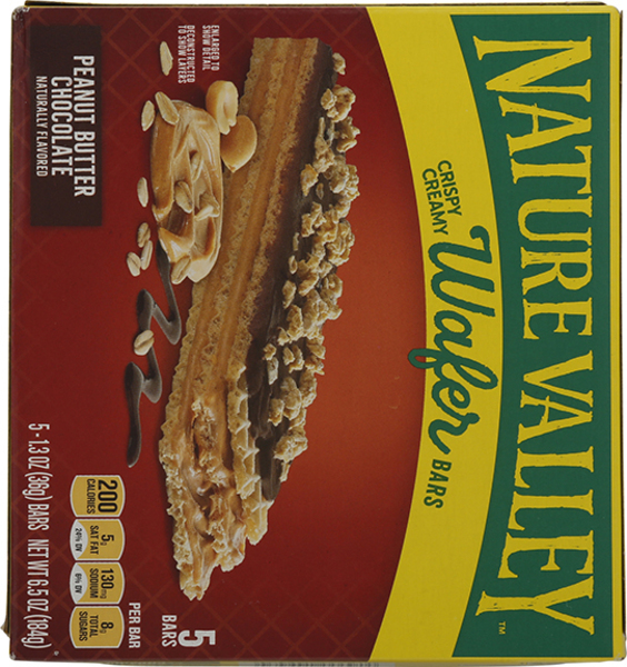 Nature Valley Wafer Bars, Peanut Butter Chocolate, Crispy Creamy