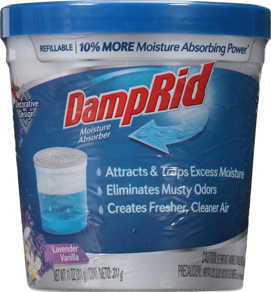 DampRid Moisture Absorber Refill – Lavender Vanilla, 12 oz - Pay Less Super  Markets