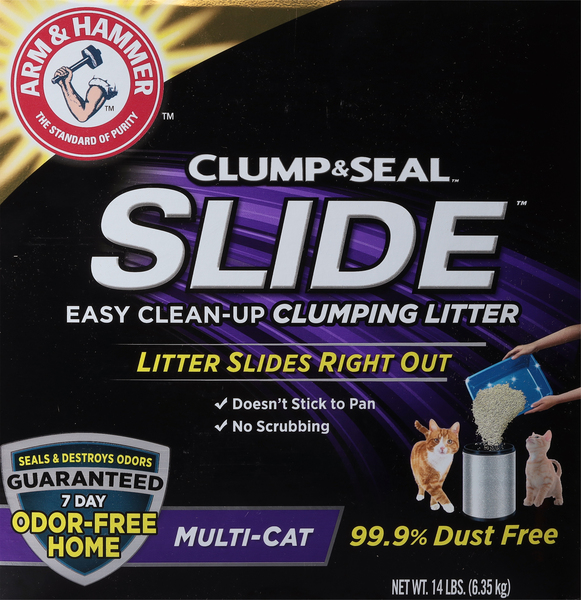 Arm orders & hammer dust free cat litter