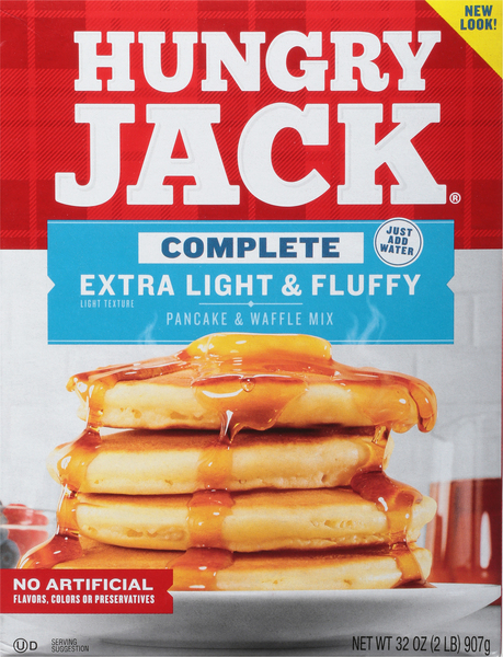 Hungry Jack – Complete Extra Light & Fluffy Pancake & Waffle Mix